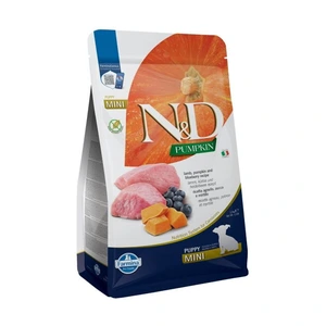 Farmina N&D Pumpkin Mini tørrfôr med lam og blåbær til valp 2,5 kg