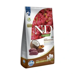 Farmina N&D Quinoa Skin & Coat alle raser tørrfôr med hjort og kokosnøtt til hund 7 kg