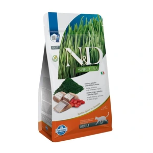 Farmina N&D tørrfôr med spirulina og sild til katt 1,5 kg