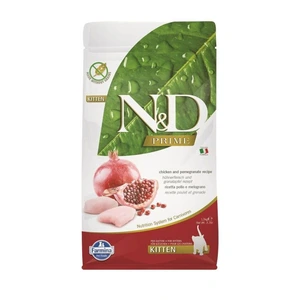 Farmina N&D Grain Free med kylling og granateple tørrfôr til kattunge 1,5 kg