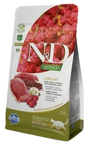 Farmina N&D Quinoa Urinary med and tørrfôr til katt 1,5 kg