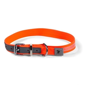 Feel Active hundehalsbånd vanntett med refleks oransje 2 x 38-46 cm