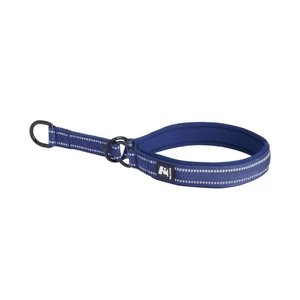 Feel Active polstret hundehalsbånd halvstrup mørk blå 1,5 x 25-35 cm