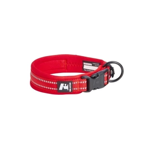 Feel Active polstret hundehalsbånd rød 1,5 x 25-35 cm