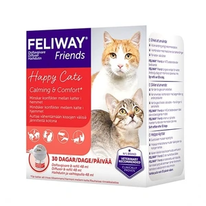 Feliway Friends duftdiffusor startsett til katt 48 ml