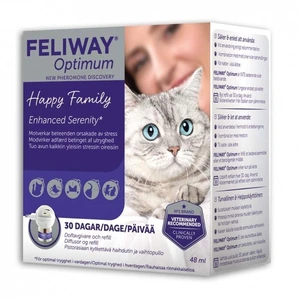 Feliway Optimum duftdiffusor startsett til katt 48 ml