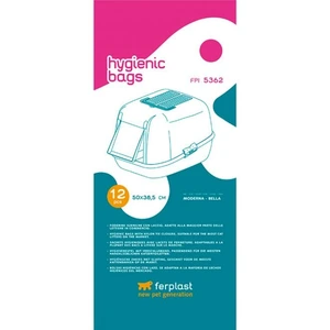 Ferplast pose til kattetoalett 50 x 38,5 cm 12 stk