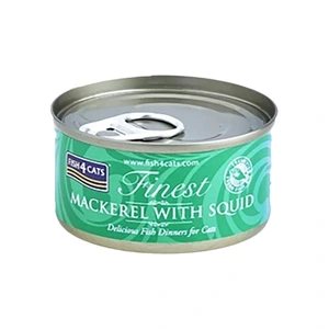 Fish4Cats Finest våtfôr med makrell og blekksprut til katt 70 g