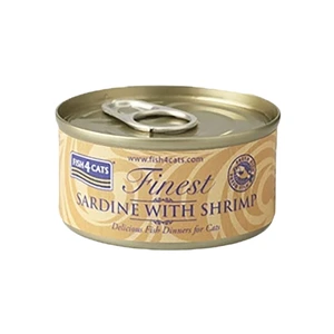 Fish4Cats Finest våtfôr med sardin og reke til katt 70 g