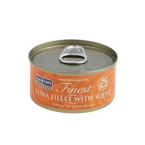 Fish4Cats Finest våtfôr med tunfisk og akkar til katt 70 g