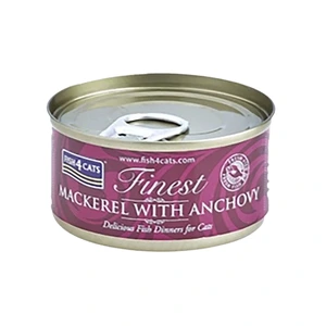 Fish4Cats våtfôr med makrell og ansjos til katt 70 g