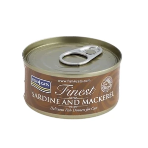 Fish4Cats våtfôr med sardin og makrell til katt 70 g