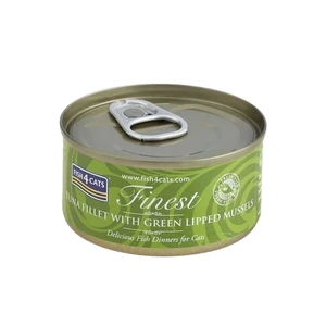 Fish4Cats våtfôr med tunfisk og musling til katt 70 g