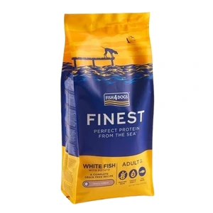 Fish4Dogs Adult Finest hvit fisk små biter tørrfôr til hund 6 kg