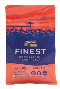 Fish4Dogs Finest tørrfôr med laks til hund små biter 1,5 kg