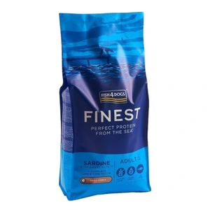 Fish4Dogs Finest tørrfôr med sardin, små biter til hund 6 kg