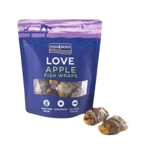 Fish4Dogs fiskewraps med eple 90 g
