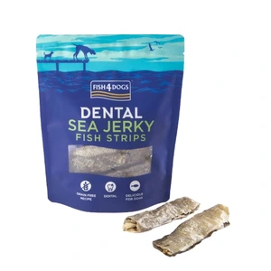 Fish4Dogs Jerky Fish Strips fiskesnacks til hund 100 g