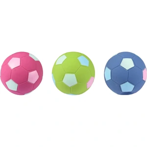 Flamingo hundeleketøy latex fotball display mix 6 cm