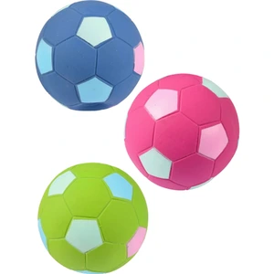 Flamingo hundeleketøy latex fotball mix 8 cm