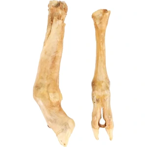 Flamingo Nature Snack lammefot til hund 2 stk