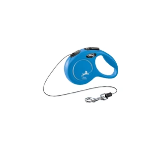 Flexi New Classic Cord rullebånd til hund blå str XS 3 m