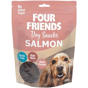 FourFriends hundesnacks med laks 200 g