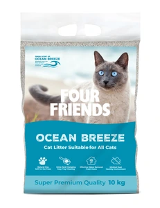 FourFriends kattesand Ocean Breeze 10 kg