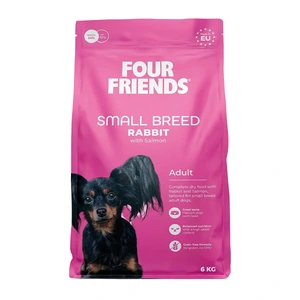 FourFriends Small Breed tørrfôr med kanin til hund 2 kg
