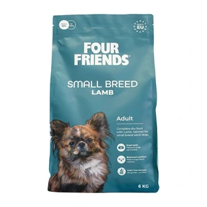 FourFriends tørrfôr til hund av små raser med lam 2 kg