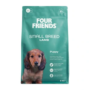 FourFriends tørrfôr til valp av små raser med lam 2 kg