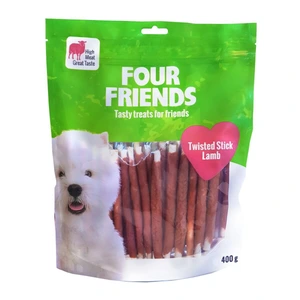 FourFriends Twisted Stick lam til hund 40 x 12,5 cm