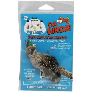 Go Cat Da Bird Birdie Tafs katteleketøy, mix