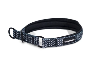 Gustaf och Evita Finessish halvstrup-halsbånd til hund mønstret M 20 mm x 40-50 cm