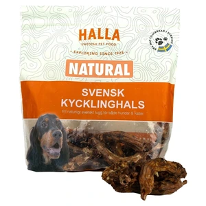 Halla svensk kyllinghals til hund 180 g