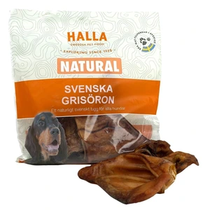 Halla svenske griseører til hund 180 g