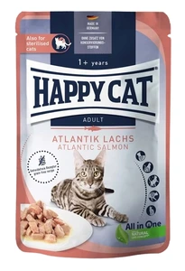 Happy Cat atlantisk laks våtfôr til katt 85 g