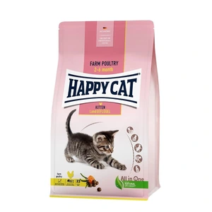 Happy Cat Farm tørrfôr med fjørfe til kattunge 4 kg