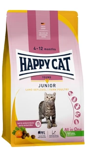 Happy Cat Junior tørrfôr med fjørfe til katt 10 kg