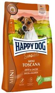 Happy Dog Supreme Sensible Mini Toscana and og laks tørrfôr til hund 4 kg