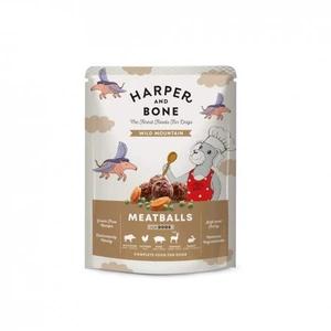 Harper & Bone Wild Mountain kjøttboller til hund 300 g