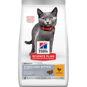 Hill's Science Plan Sterilised tørrfôr med kylling til kattunge 1,5 kg