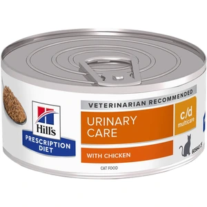Hill's Prescription Diet c/d Multicare våtfôr med kylling til katt 156 g