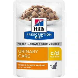 Hill's Prescription Diet c/d Urinary Care våtfôr med kylling til katt 12 x 85 g