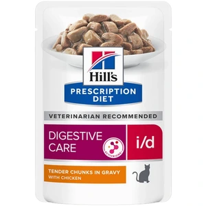 Hill's Prescription Diet i/d Digestive Care våtfôr med kylling til katt 12 x 85 g