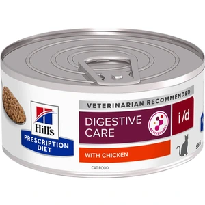 Hill's Prescription Diet i/d Digestive Care våtfôr med kylling til katt 156 g