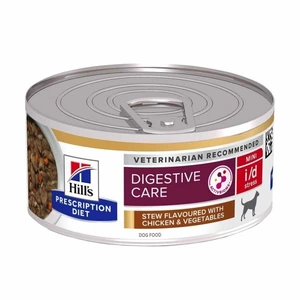 Hill's Prescription Diet i/d Digestive Care Stress Mini våtfôr med kylling og grønnsaker til hund 156 g