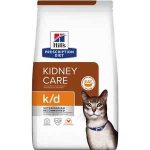 Hill's Prescription Diet k/d Kidney Care tørrfôr med kylling til katt 1,5 kg