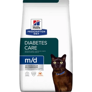 Hill's Prescription Diet m/d Diabetes Care tørrfôr med kylling til katt 1,5 kg