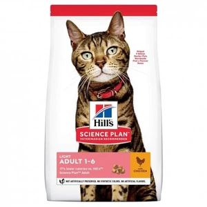 Hill's Science Plan Adult Light tørrfôr med kylling til katt 1,5 kg
